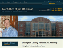 Tablet Screenshot of divorceattorneysc.com